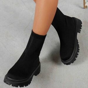 Stylish Black Women's Ankle Boots